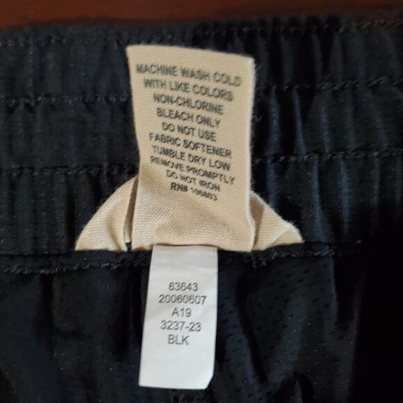 Duluth Trading Co Breezeshooter Skort Plus Size 10 Black Pockets Active Stretch - Picture 7 of 10